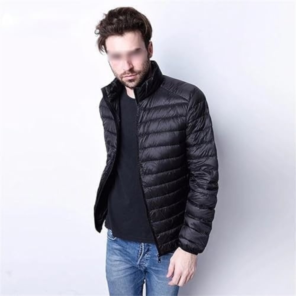 Uniqlo Men's Black Puffer Jacket
